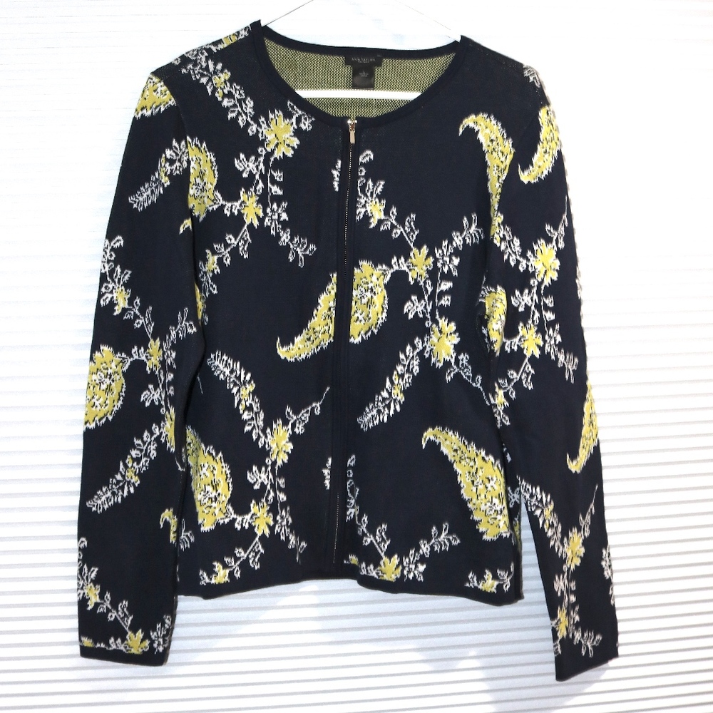 NWT Ann Taylor Factory sweater with zipper front